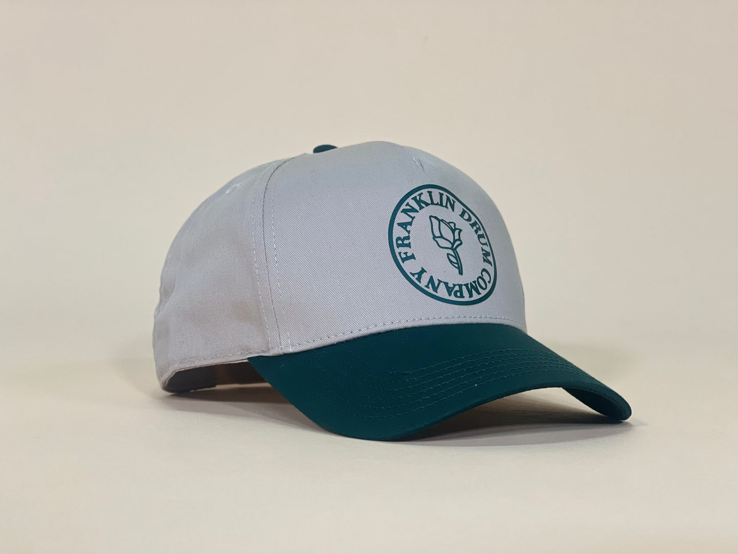 Grandpa's Green Flower Hat